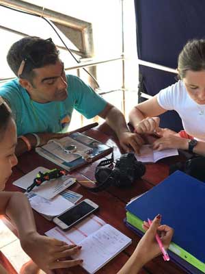 Luca Teaching - Sea Gypsy Divers, Ao Nang, Krabi Thailand