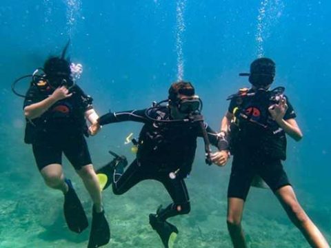 Padi Discover Scuba Diving Ao Nang Krabi Thailand Sea Gypsy Divers