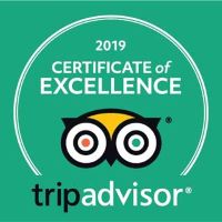 TripAdvisor Certificate of Excellence 2019